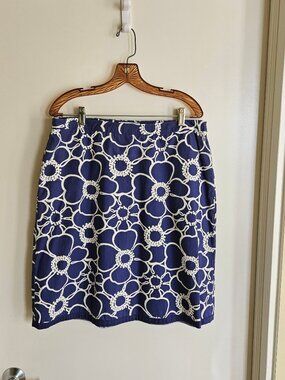 Boden Cotton Skirt A-line 12